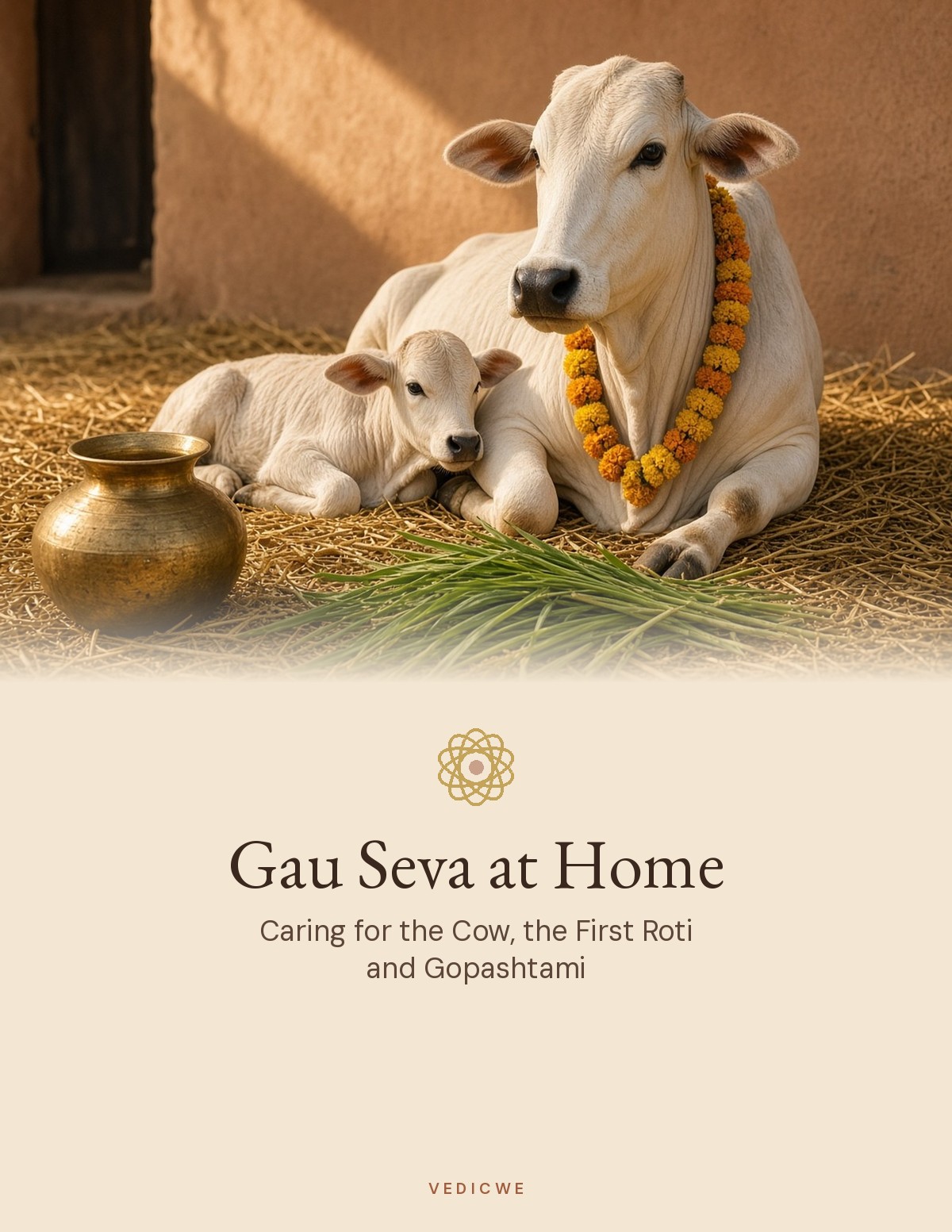 Gau Seva at Home: Caring for the Cow, the First Roti and Gopashtami cover