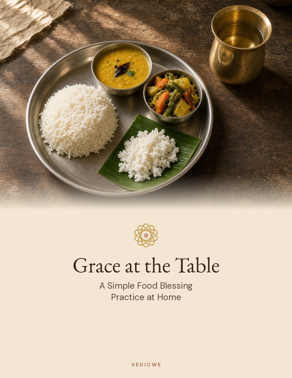 Grace at the Table: A Simple Food Blessing Practice at Home cover