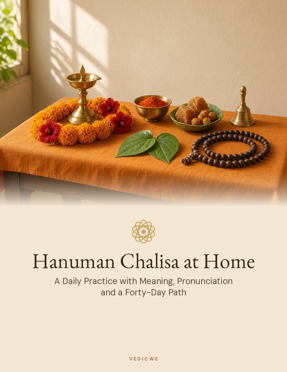 Hanuman Chalisa at Home: A Daily Practice with Meaning, Pronunciation and a Forty-Day Path cover