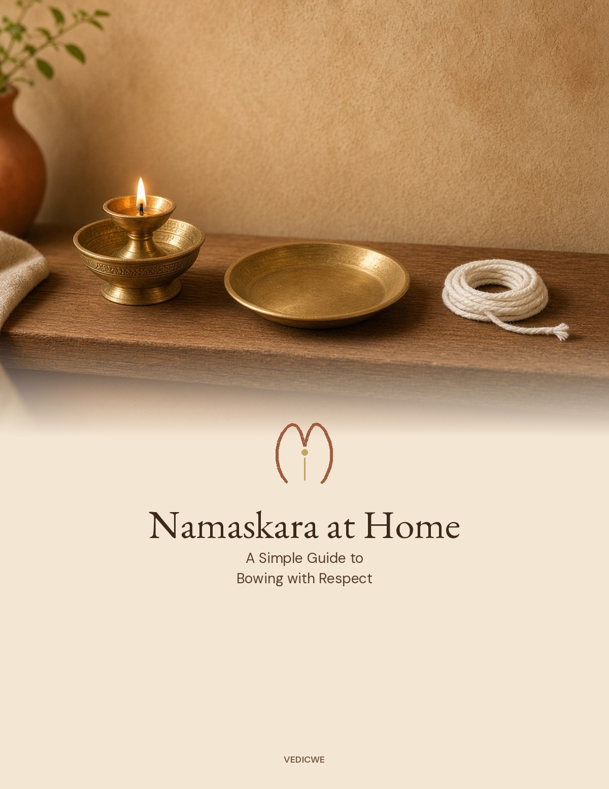 Namaskara at Home — A Simple Guide to Bowing with Respect cover