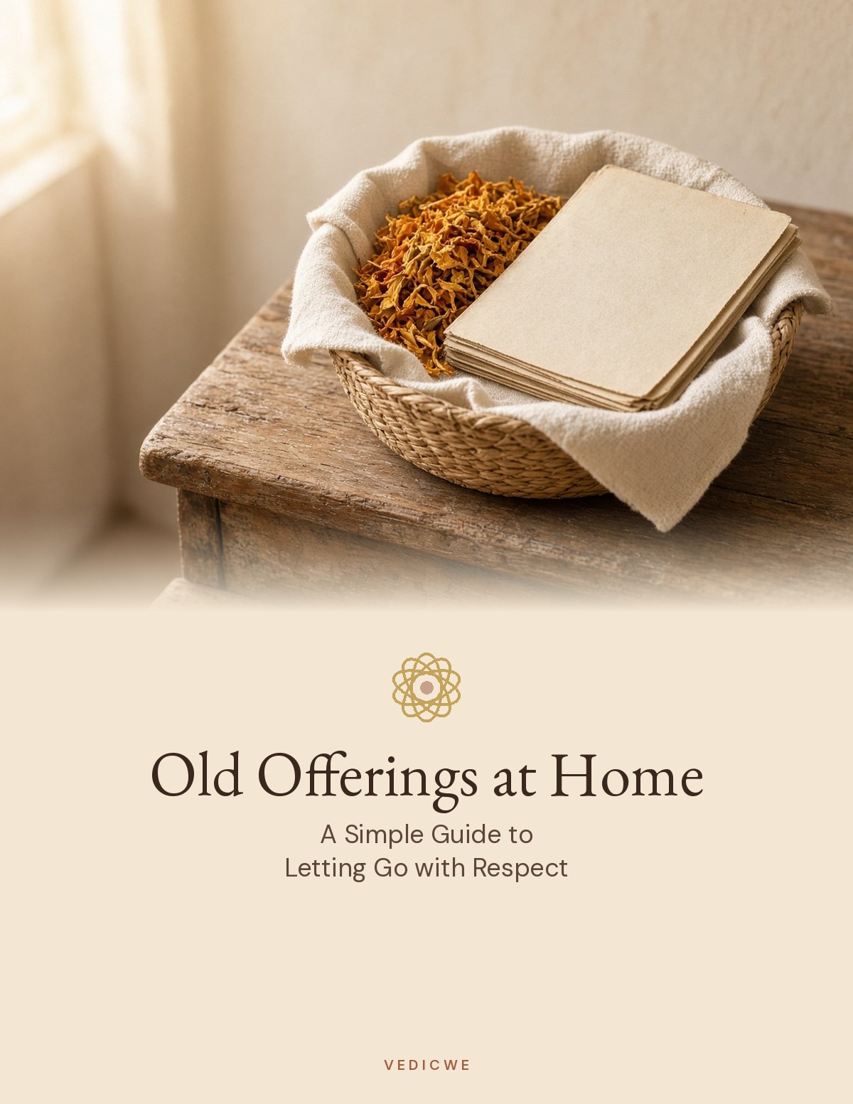 Old Offerings at Home — A Simple Guide to Letting Go with Respect cover