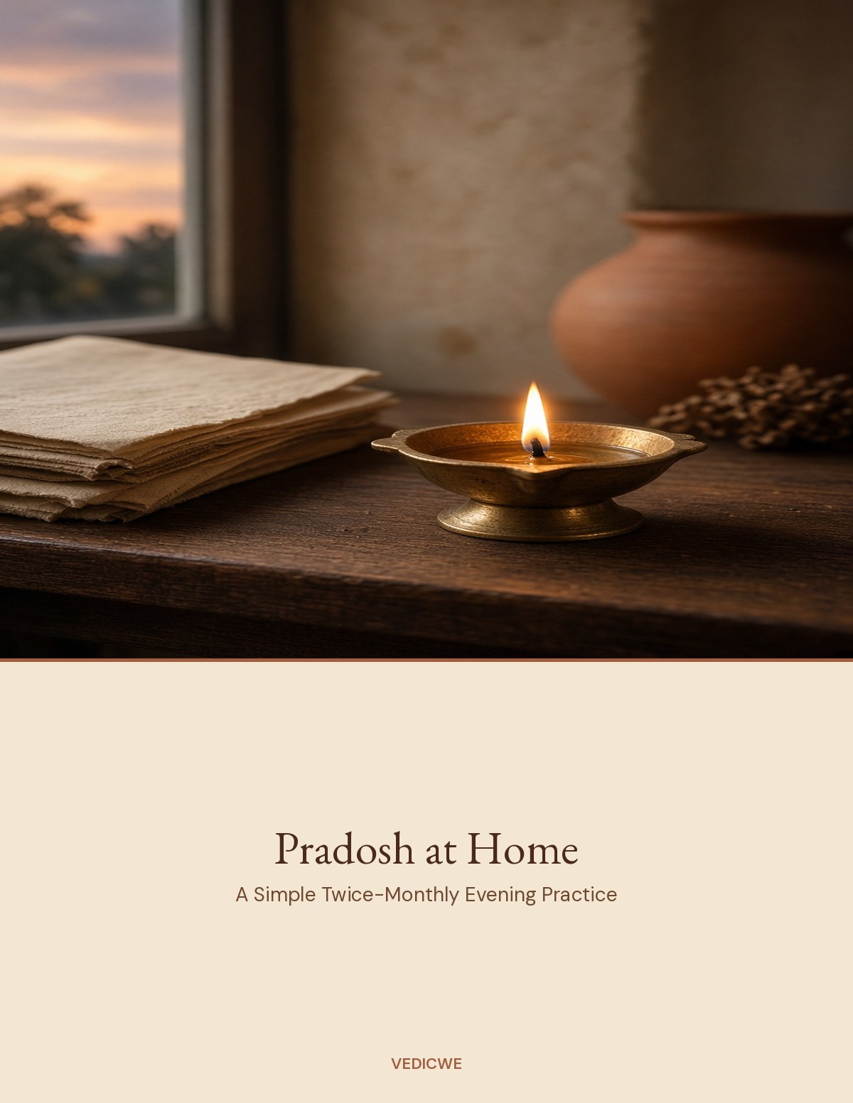Pradosh at Home — A Simple Twice-Monthly Evening Practice cover