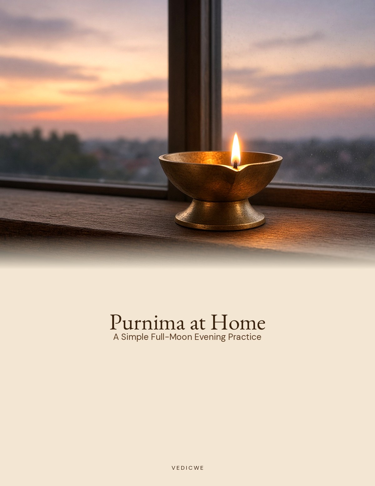 Purnima at Home — A Simple Full-Moon Evening Practice cover