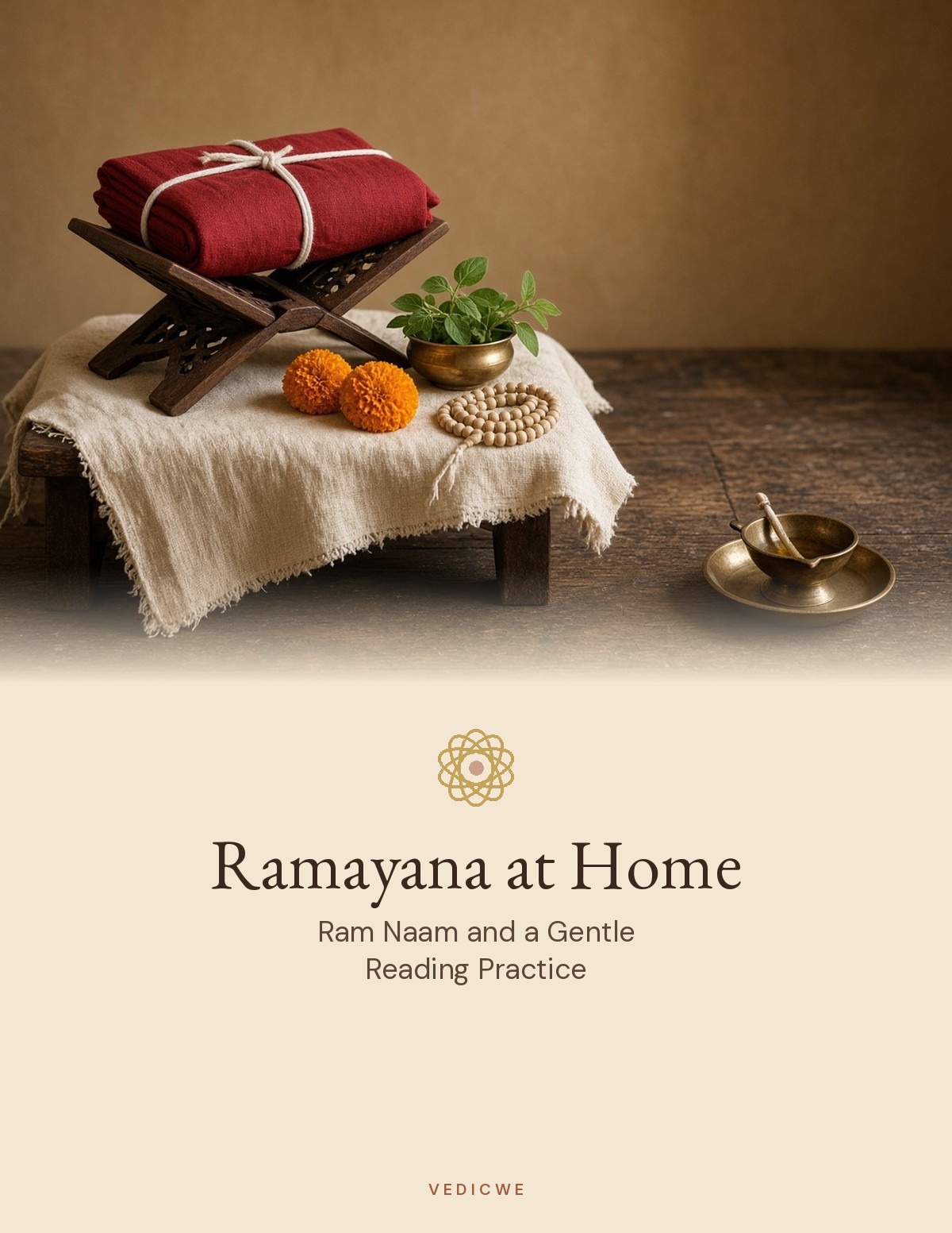 Ramayana at Home: Ram Naam and a Gentle Reading Practice cover