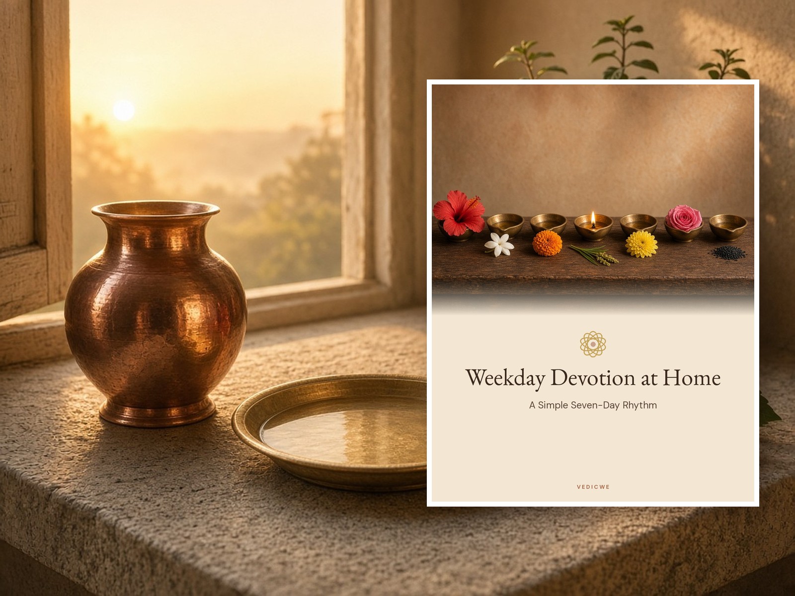 Weekday Devotion at Home: A Simple Seven-Day Rhythm book mockup